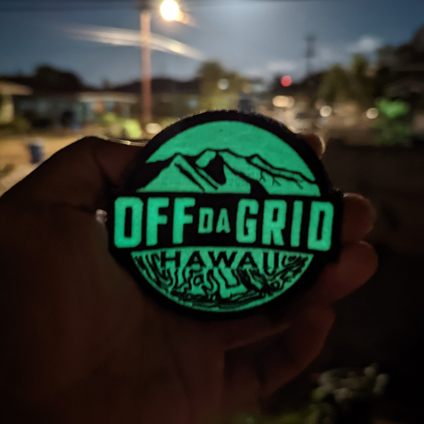 Mauka2Makai Glow in the Dark Patch